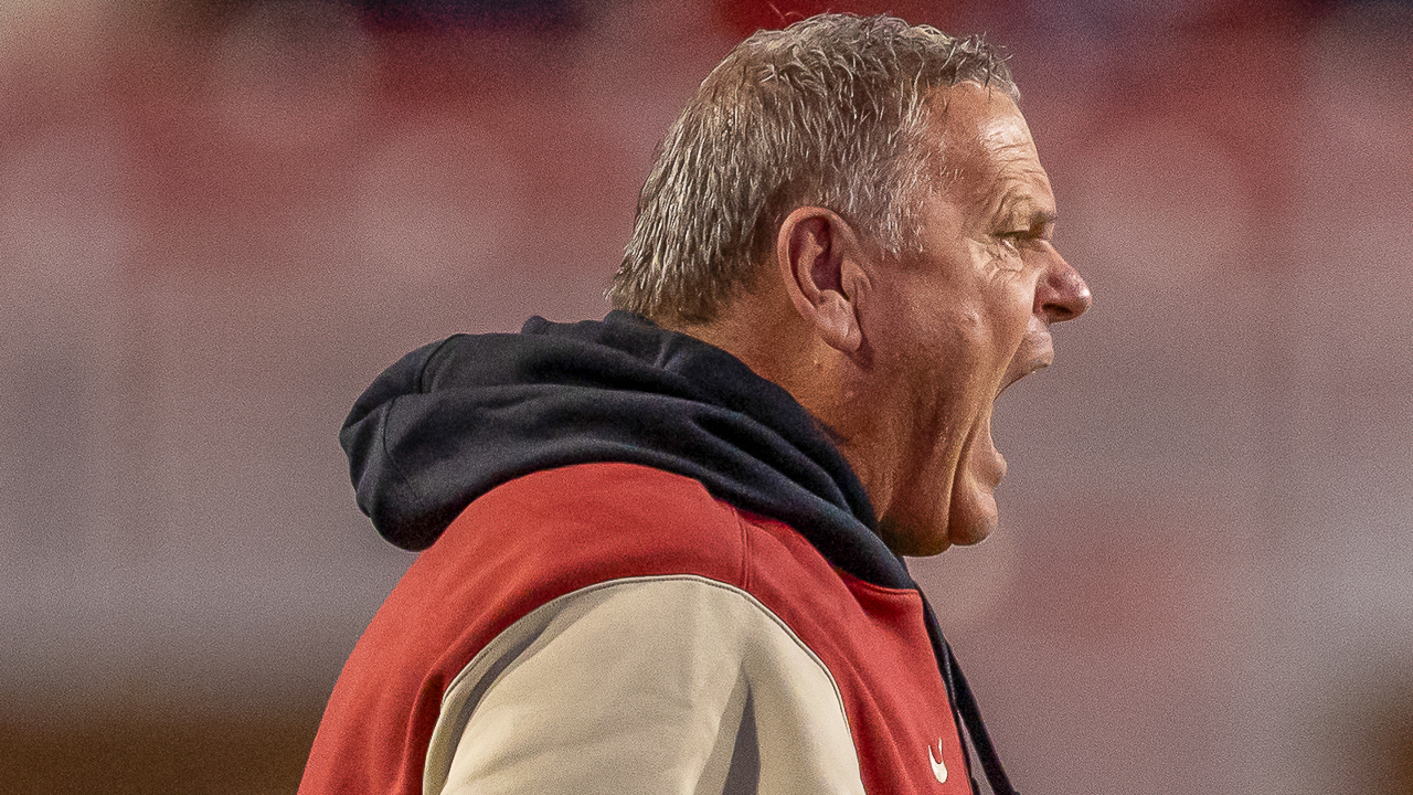 Razorbacks coach Sam Pittman against Florida International on Saturday